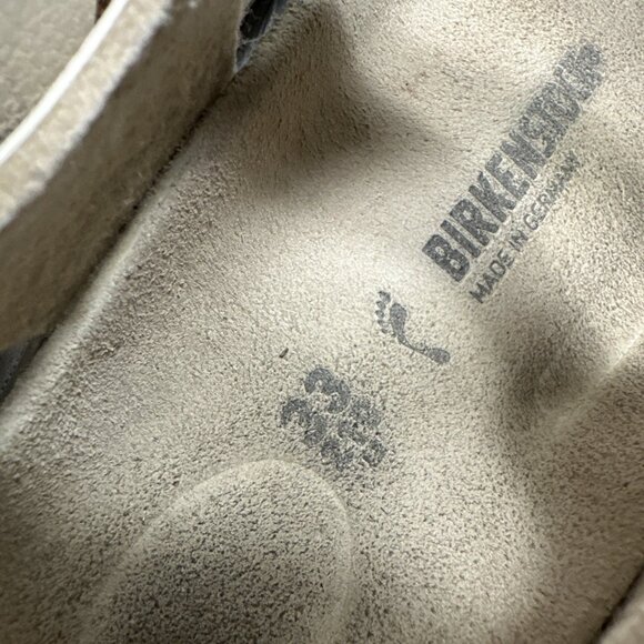 1426 Birkenstock Rio Kids Electric Pearl White Size 33 Sandals Slip On - Picture 8 of 8